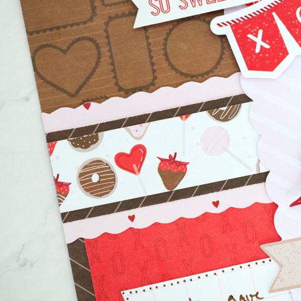 Love Themed Scrapbook Paper: Sweet On You Paper Pack - Creative Memories