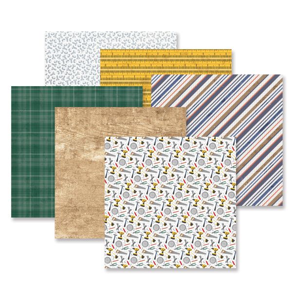 Renovation Scrapbook Paper: Riveting Paper Pack - Creative Memories