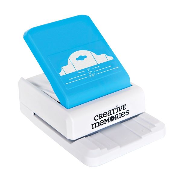 Tag Maker For Scrapbooking 3in1 Bevel Tag Punch Creative Memories