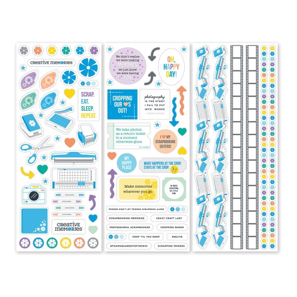 School Themed Scrapbook Stickers: Back To School - Creative Memories
