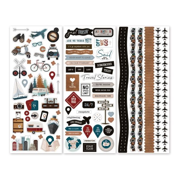 Travel Stickers For Scrapbooking Wanderlust Creative Memories