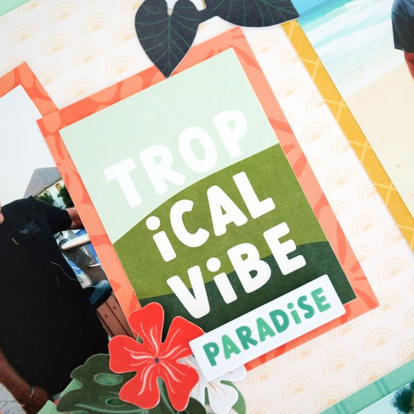 Tropical Travel Scrapbooking Kit: Tropic Time Decorative Bundle - Creative  Memories