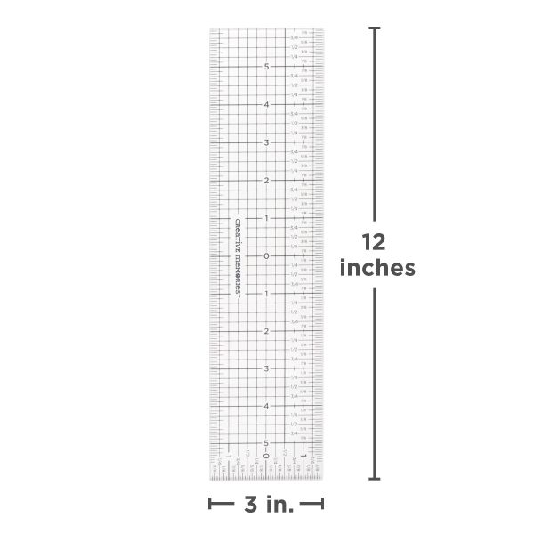 Micro Centering Ruler for Modeling: place parts rightly