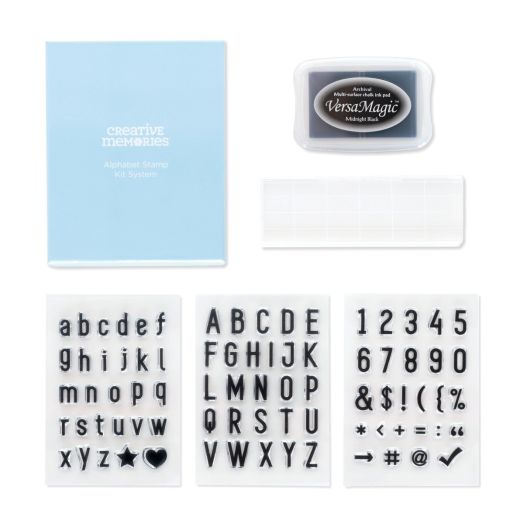 Creative Memories Alphabet Stamps Kit