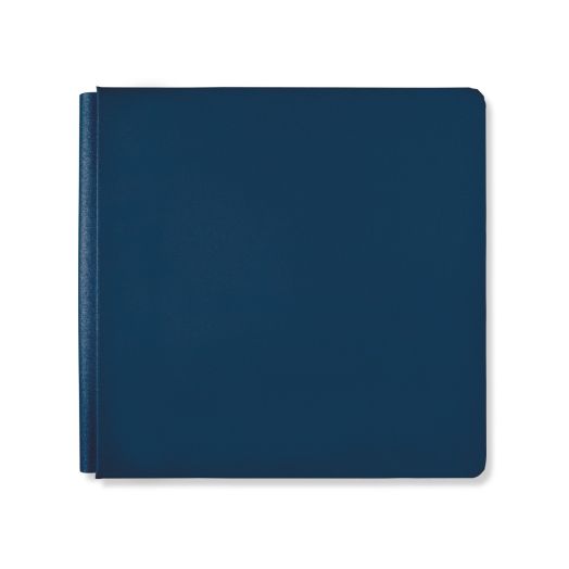 12x12 Navy Scrapbook Album Cover a1547