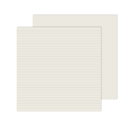 Creative Memories 12x12 spargo lined paper for scrapbooking