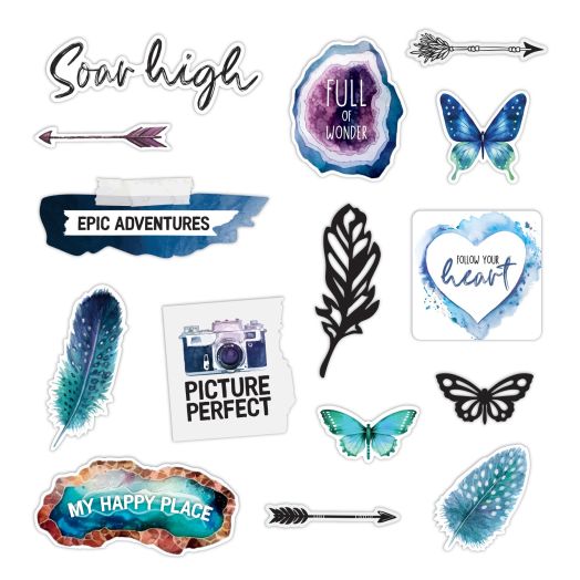 Alcohol Ink Embellishments: Full of Wonder