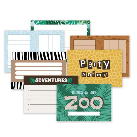 Animal and Jungle Themed Photo Mats: What A Zoo, Too!  a8955