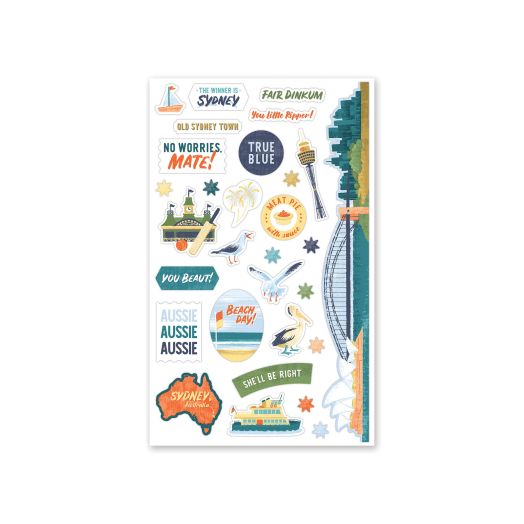 Sydney Scenes Accessory Stickers