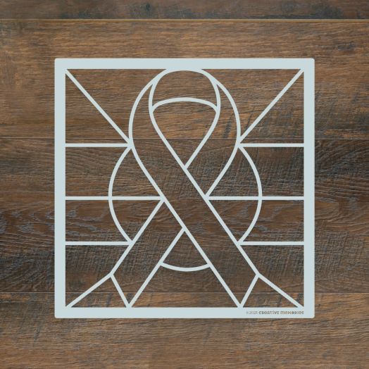 Awareness Ribbon Recipe Template a4985