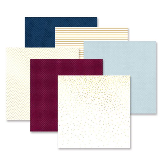 Bedazzled Geometrics Accent Paper Pack (12/pk)