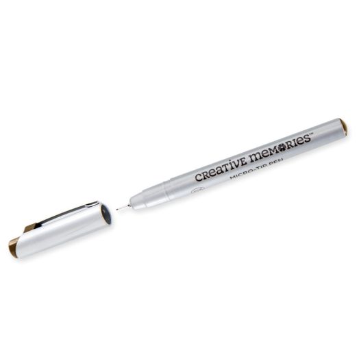 Brown Micro-Tip Pen a7528