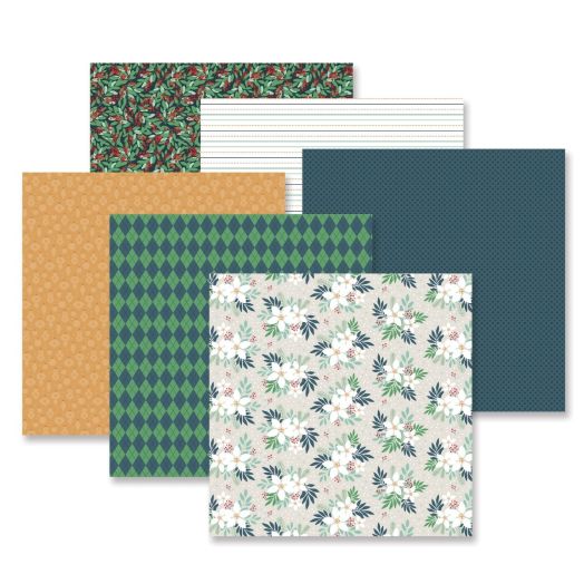 Christmas Scrapbook Paper: Joy to the World Paper Pack a5059