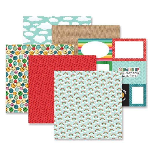 Growing Up Paper Pack (12/pk)