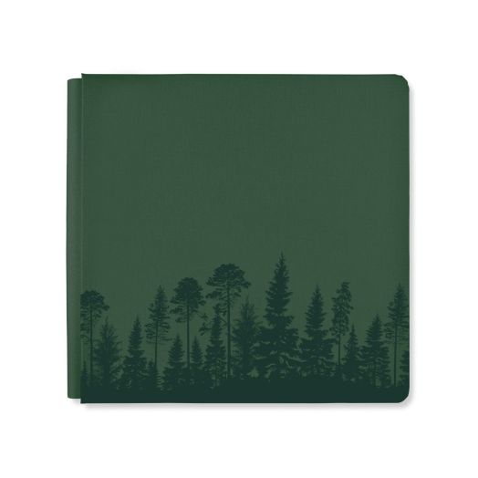 12x12 Forest Green Deeper in the Woods Album Cover
