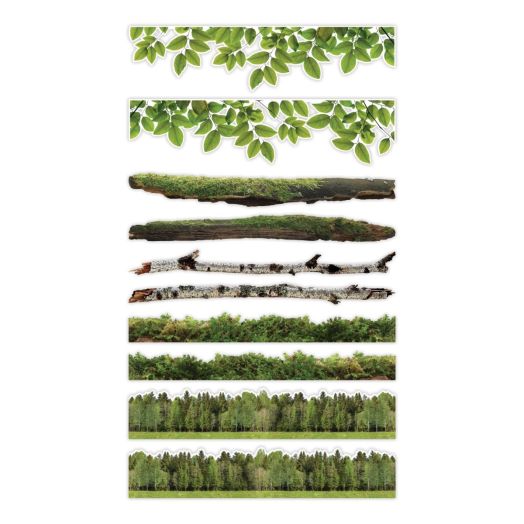 Deeper in the Woods Laser Cut Borders (10/pk)