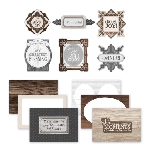 DIY Embellishment Clusters: Wonderful Day Artsy Add-On Kit