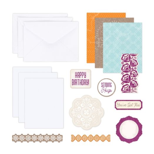 Everyday Greeting Cards: Vintage Chic Trio Card Kit