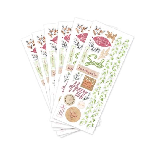 Fresh Focus Stickers (6/pk) a7854