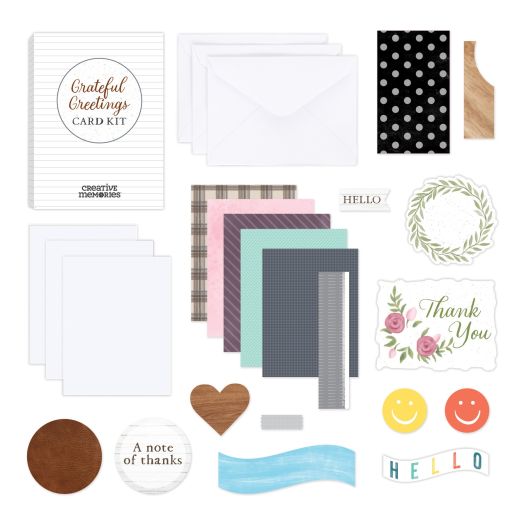 Greeting Cards: Grateful Greetings Card Kit