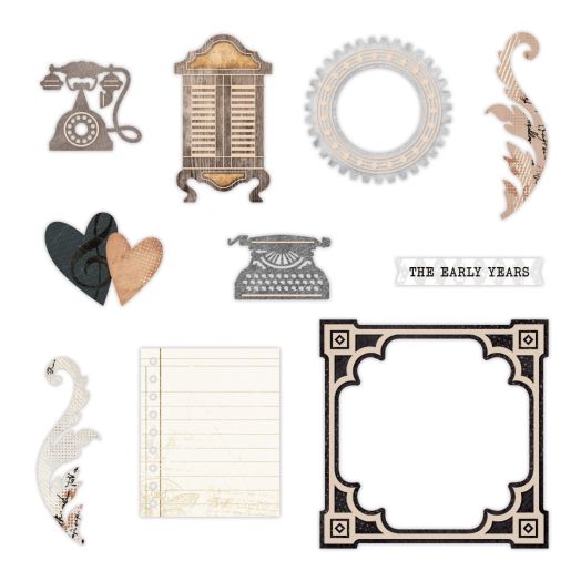Legacy of Love Laser Cut Embellishments (20/pk)