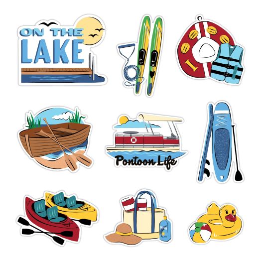 Lake Life Embellishments: On the Lake