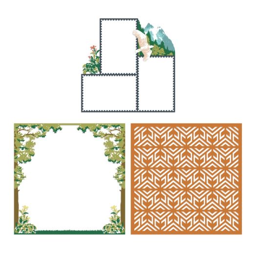 Laser Cut Papers For Scrapbooking: Leave Nothing Behind a8041