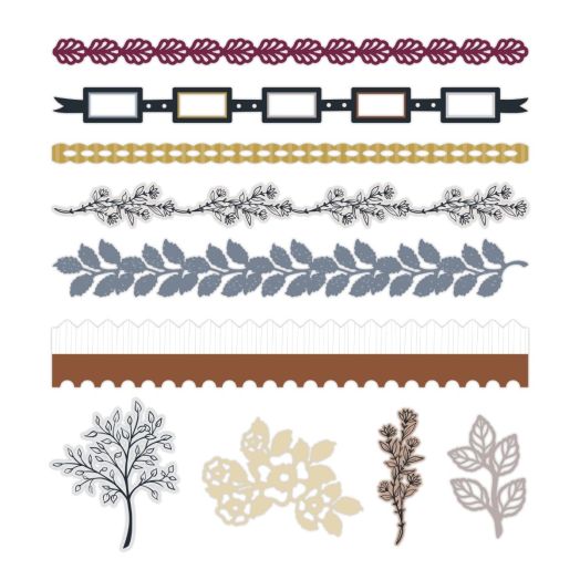 Laser Cut Scrapbook Embellishments: Our Moments