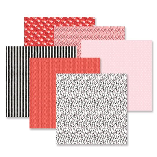 Love Themed Scrapbook Paper: Happy Together