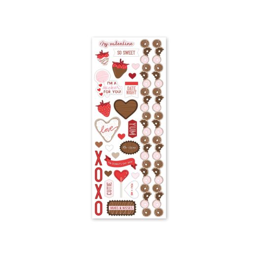 Love Themed Stickers For Scrapbooking: Sweet On You Stickers