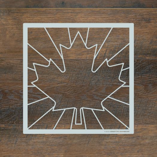 Maple Leaf Template For Scrapbooking