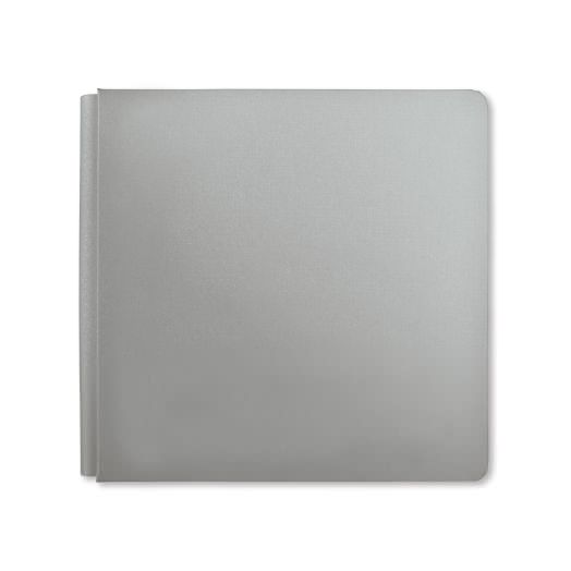 12x12 Metallic Silver Album Cover