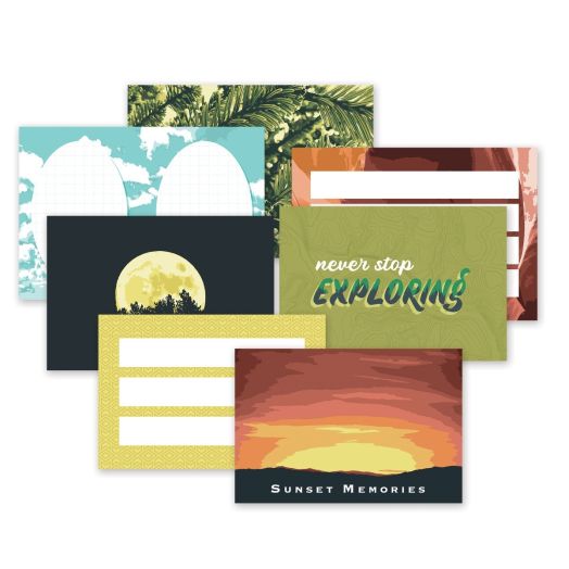 National Park Themed Photo Mats: Leave Nothing Behind