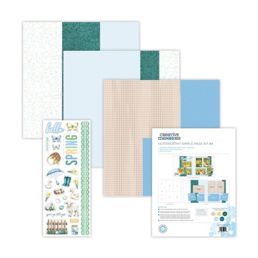 Noteworthy Simple Page Kit #4