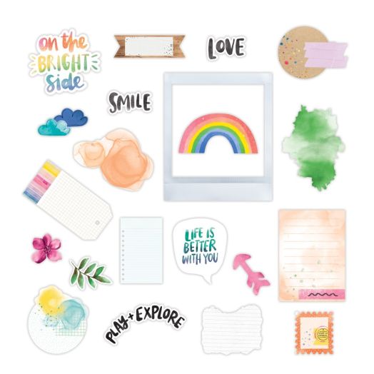 On the Bright Side Embellishments (40/pk)