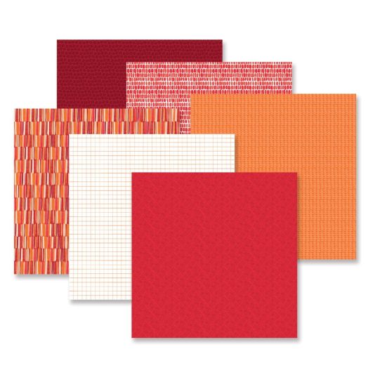Totally Tonal Red & Orange Duo Paper Pack (6/pk)