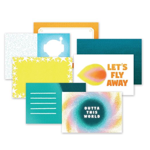 Outer Space Photo Mats: Outta This World