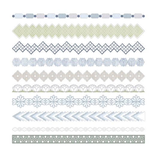 Serenity Laser Cut Borders (10/pk)