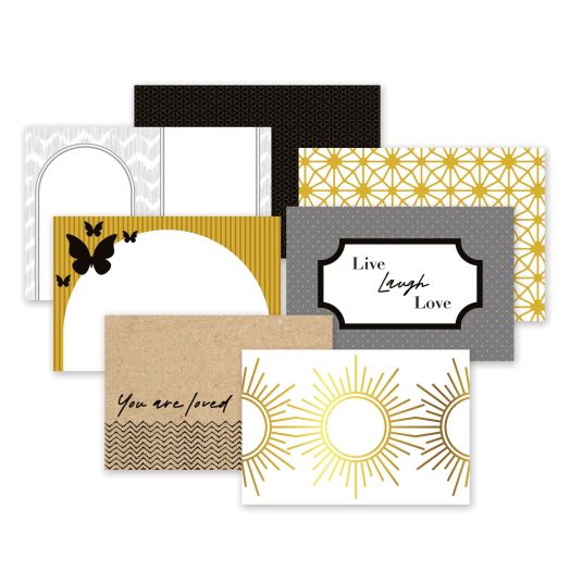 Silver and Gold Photo Mats: Variety Mat Pack