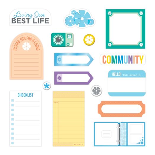 Creative Memories-Themed Embellishments: Scrap Happy 2