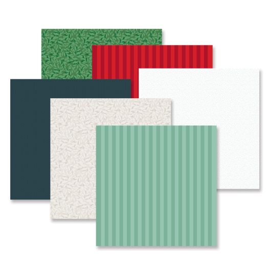 Tonal Christmas Paper: Joy to the World Tone-on-Tone Pack a5072
