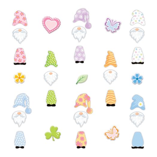 Welcome Spring Gnome Embellishments