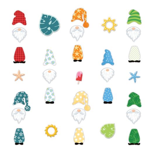 Welcome Summer Gnome Embellishments