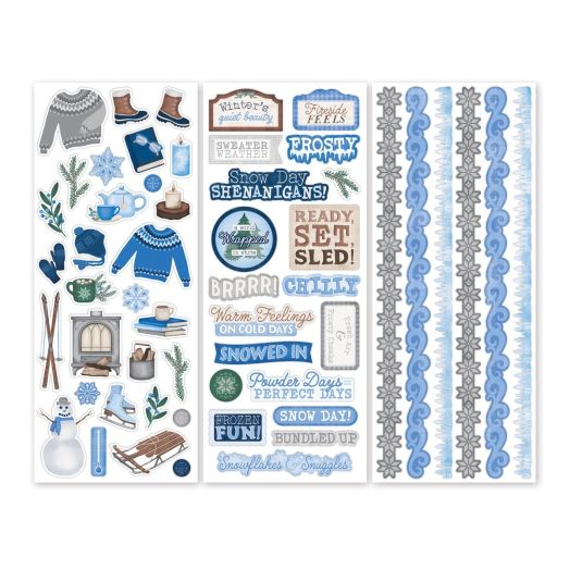 Winter Bliss Stickers (3/pk)