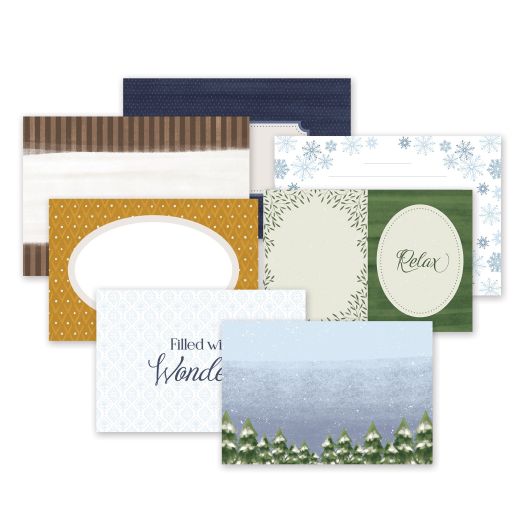 Winter Themed Picture Mats: Nordic Winter Variety Mat Pack