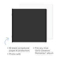C-Line Memory Book 12 x 12 Top Loading Page Protectors – Quick