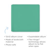 12x12 Jade Green Album Cover - Creative Memories