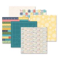 Craft Themed Scrapbook Kit: Craft Happy Decorative Bundle