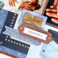 Denim Scrapbook Embellishments: Denim Revival - Creative