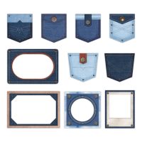 【数々のアワードを受賞】 Frames Scrapbook Denim And Revival Denim Embellishments: アルバム・スクラップ